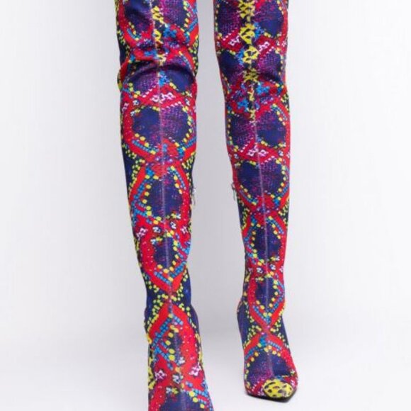 CALL ME PYTHON BOOT IN MULTI SNAKE - Picture 2 of 7